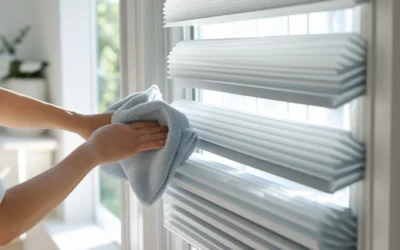 How to Clean Cellular Window Shades