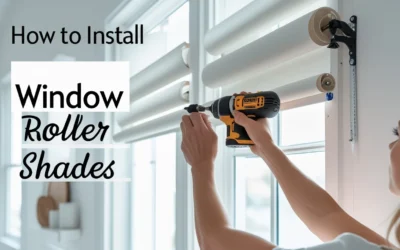 How to Install Window Roller Shades