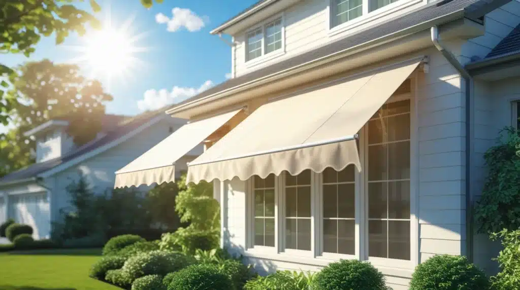 How Residential Window Awnings Improve Energy Efficiency
