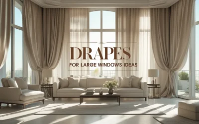 Stylish Drapes for Large Windows Ideas You’ll Love