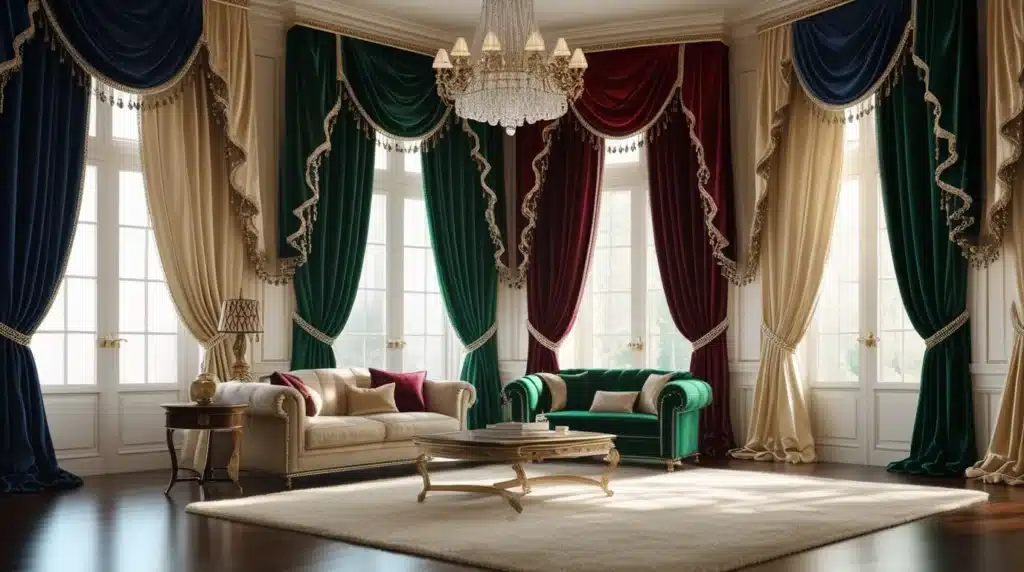 Luxury Drapery Ideas for Elegant Living Spaces