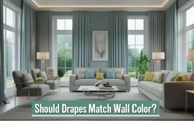 Drapes vs. Wall Color: How to Choose Right